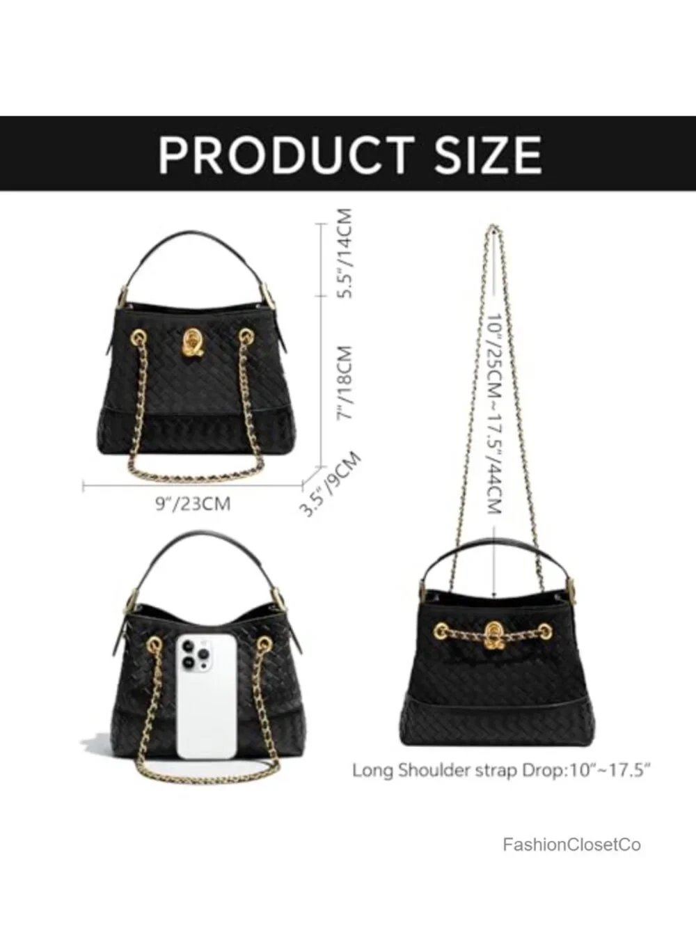 Woven Suede Tote Bag Small Shoulder Hobo Purse Vegan Leather Twist Lock